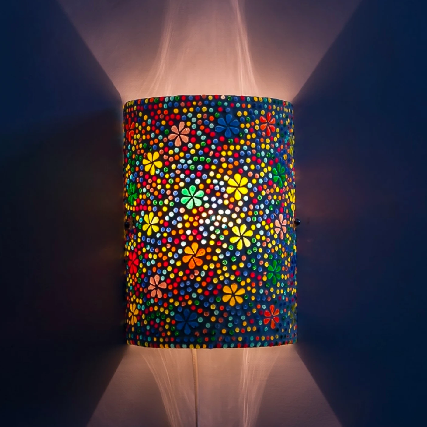 Wandlamp Rundi multi-colour by Orientaals