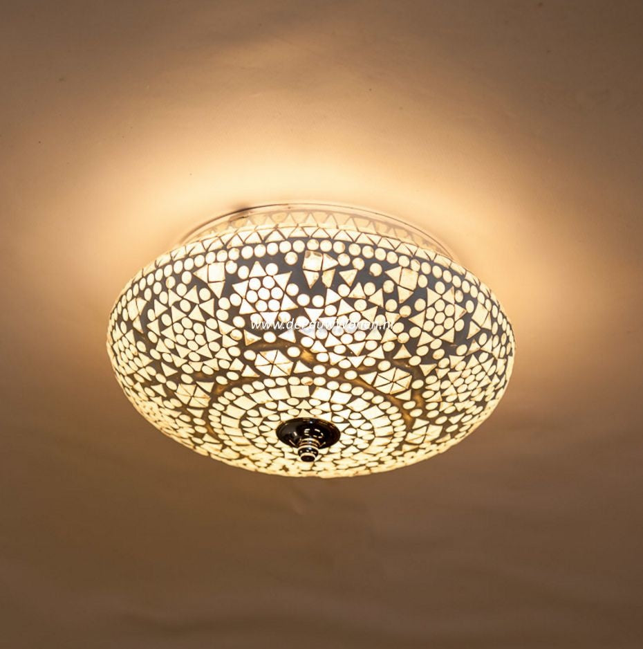 Plafonniere Cantara transparant in 3 maten - depauwwonen