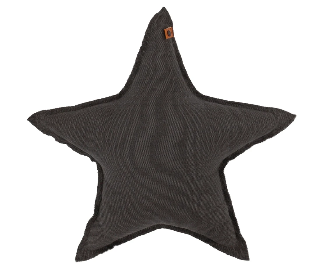 Kussen Ster Canvas in meerdere kleuren by Overseas