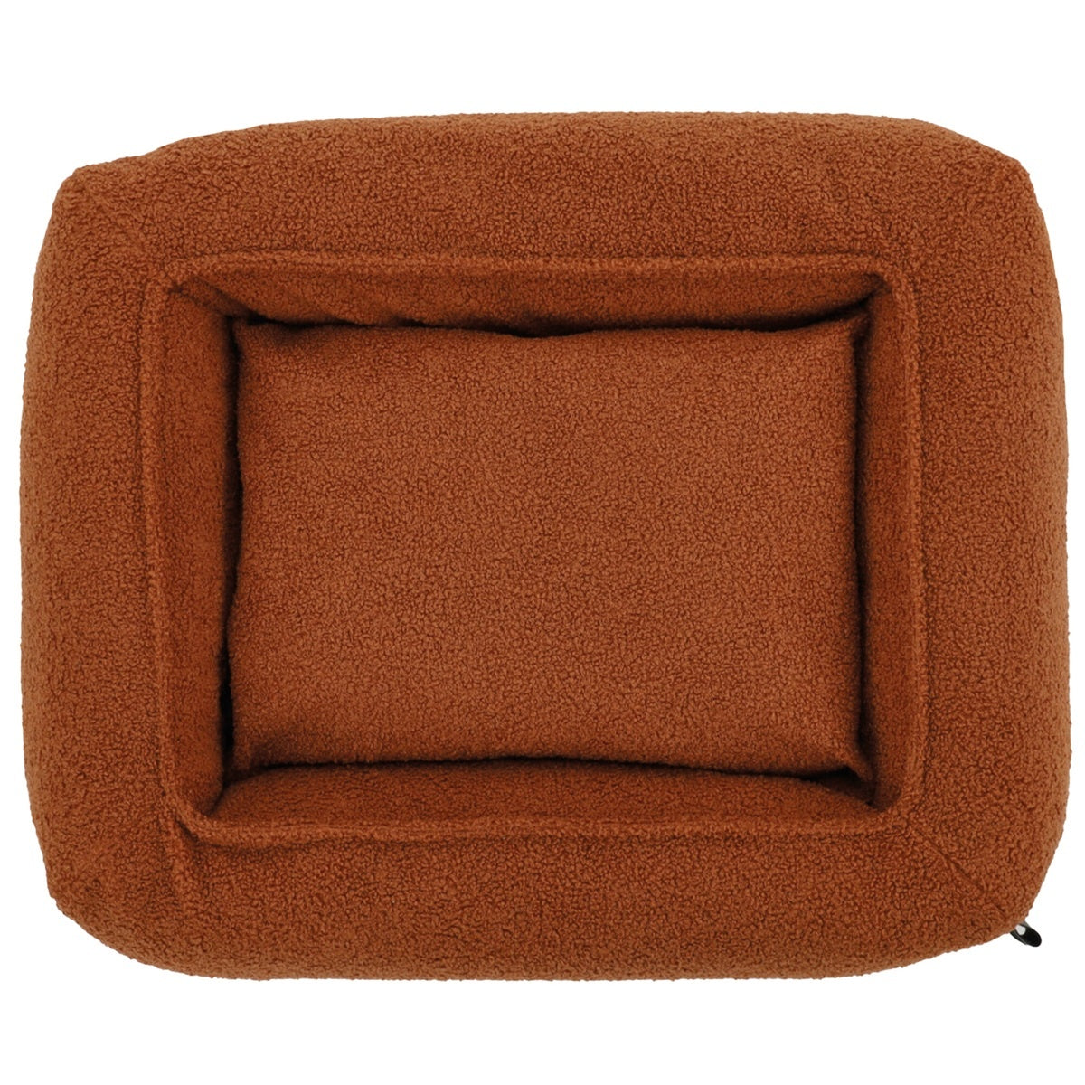 Hondenbed Cocoon Xavi Teddy Copper in 2 maten - depauwwonen