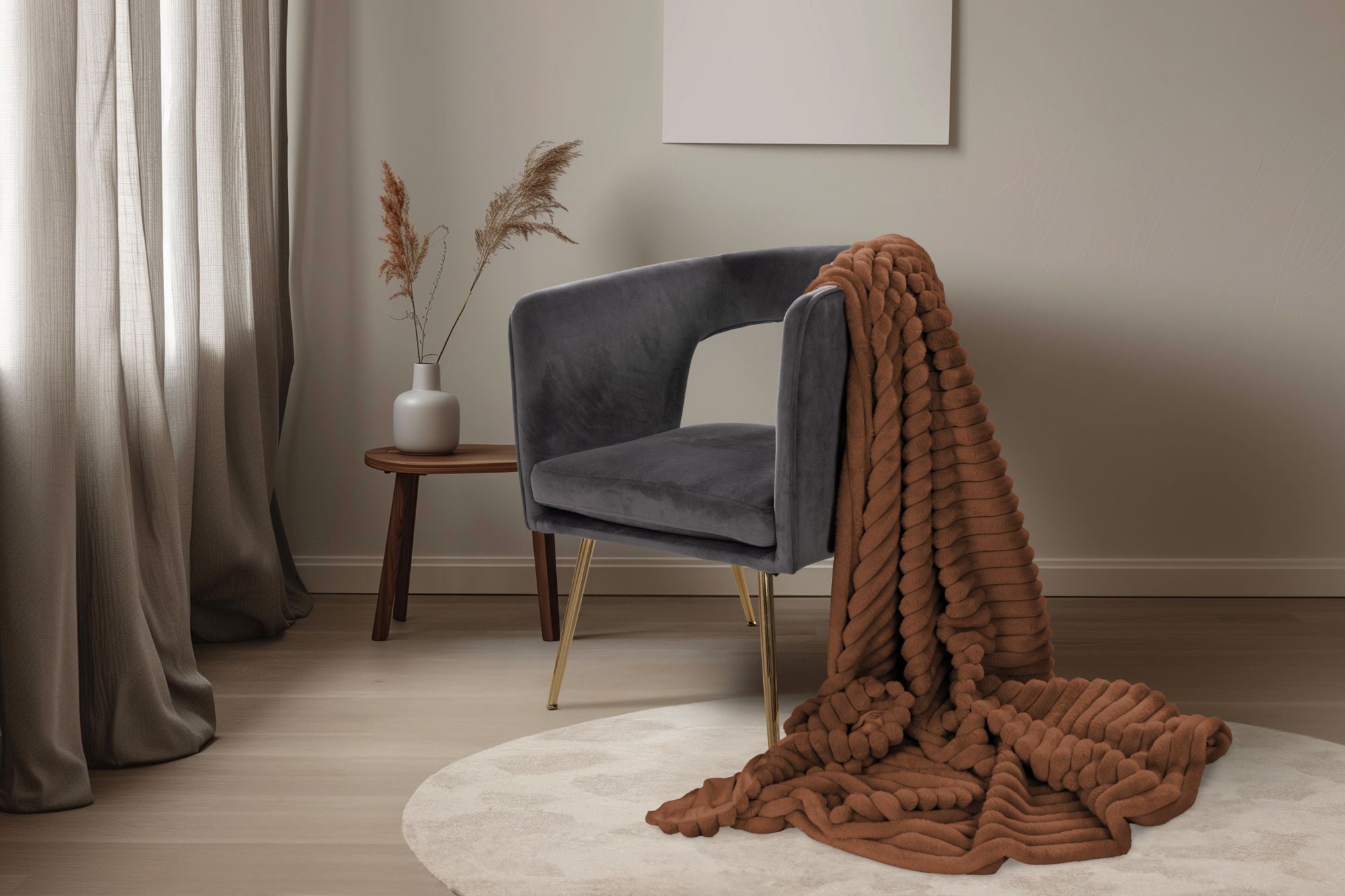 Plaid Plush 150x200 in 6 kleuren