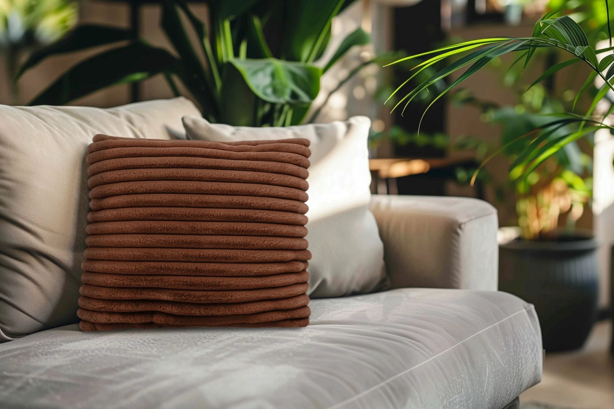 Kussen Plush 45x45 in 6 kleuren (set van 2) by Lalee