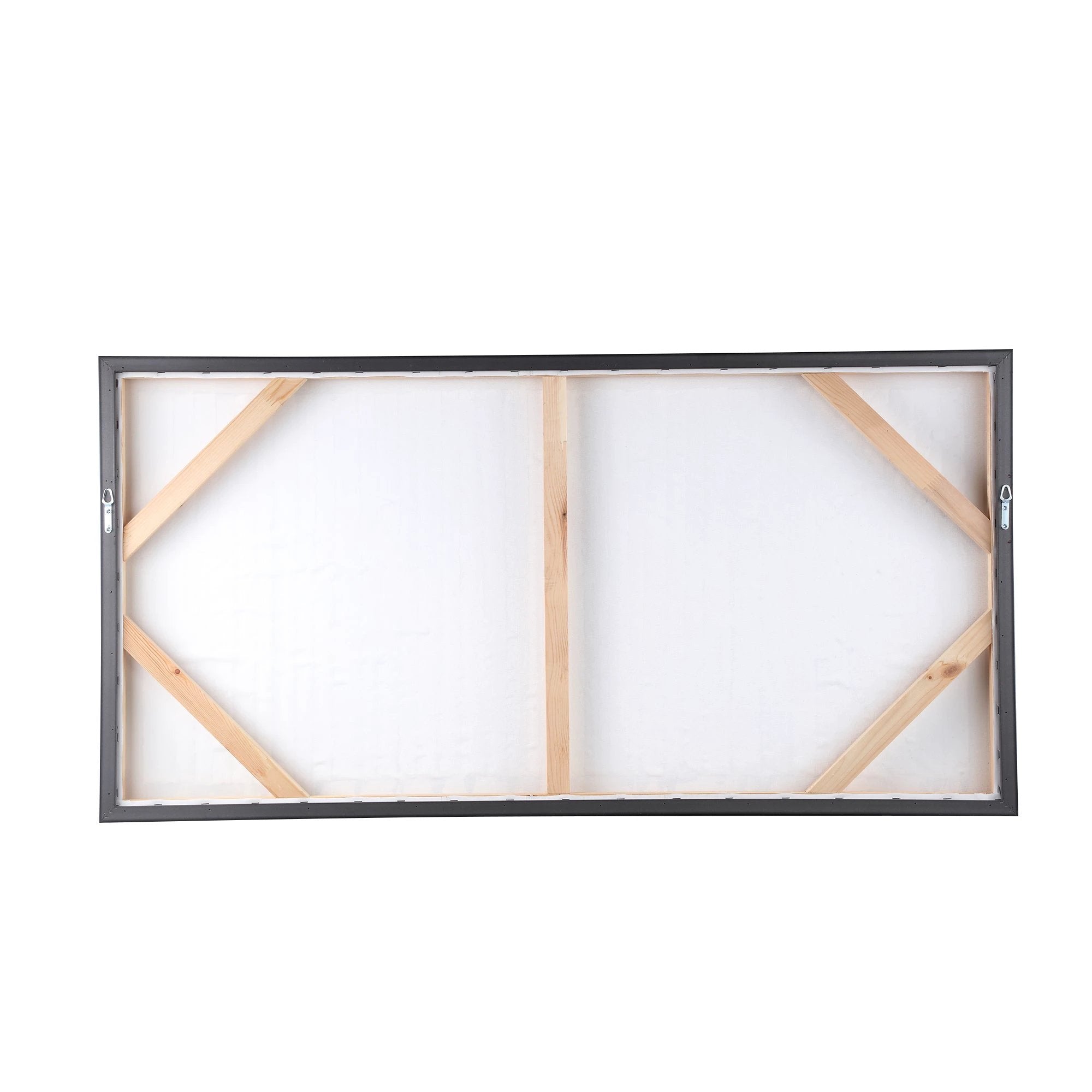 Gustas ingelijst wandpaneel met rechthoekige poly strips van PTMD voor moderne muurdecoratie.