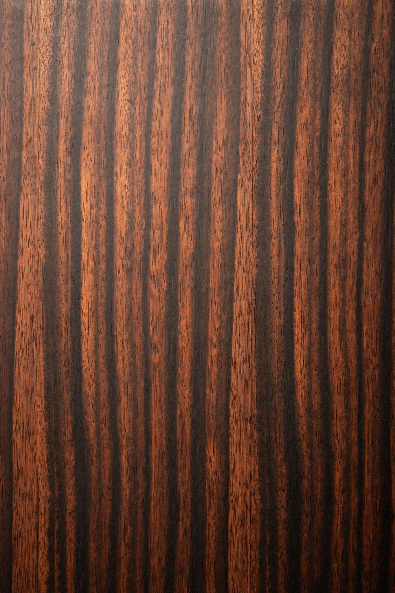 Bruine Tiess zuil set van 2 van PTMD, elegante houten decoratie met natuurlijke afwerking en gedetailleerd ontwerp.