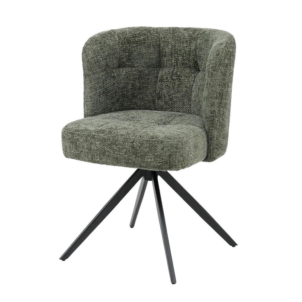 Eetkamerstoel Odin Olijf Draaibaar - S by PTMD