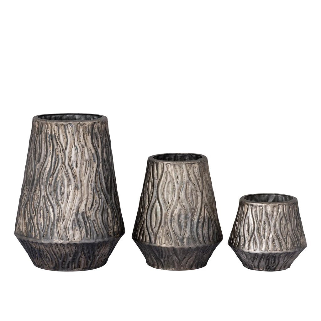 Deandra Pot Silver laag L by PTMD