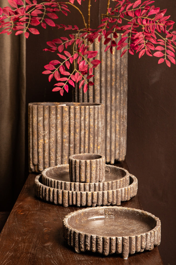 Morganne Cementen Pot Bruin - depauwwonen