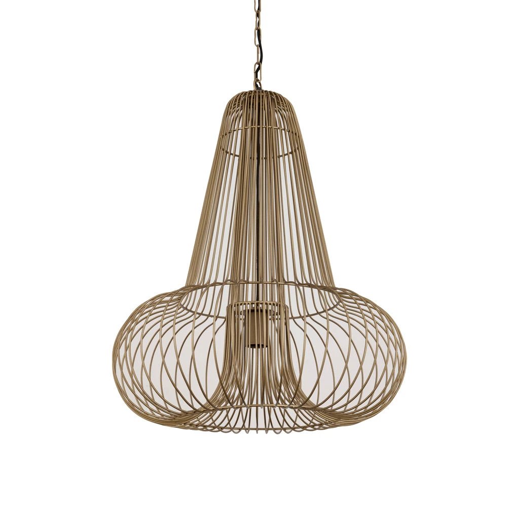 Aluesi Hanglamp Antiek Messing by PTMD