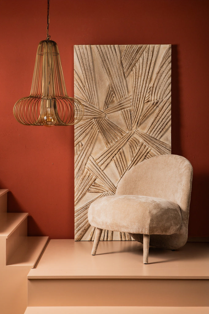 Aluesi Hanglamp Antiek Messing - depauwwonen