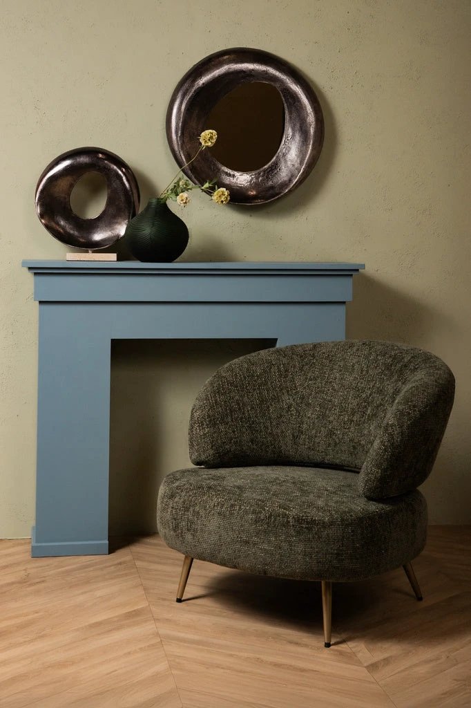 Daweson Nickel spiegel rond by PTMD