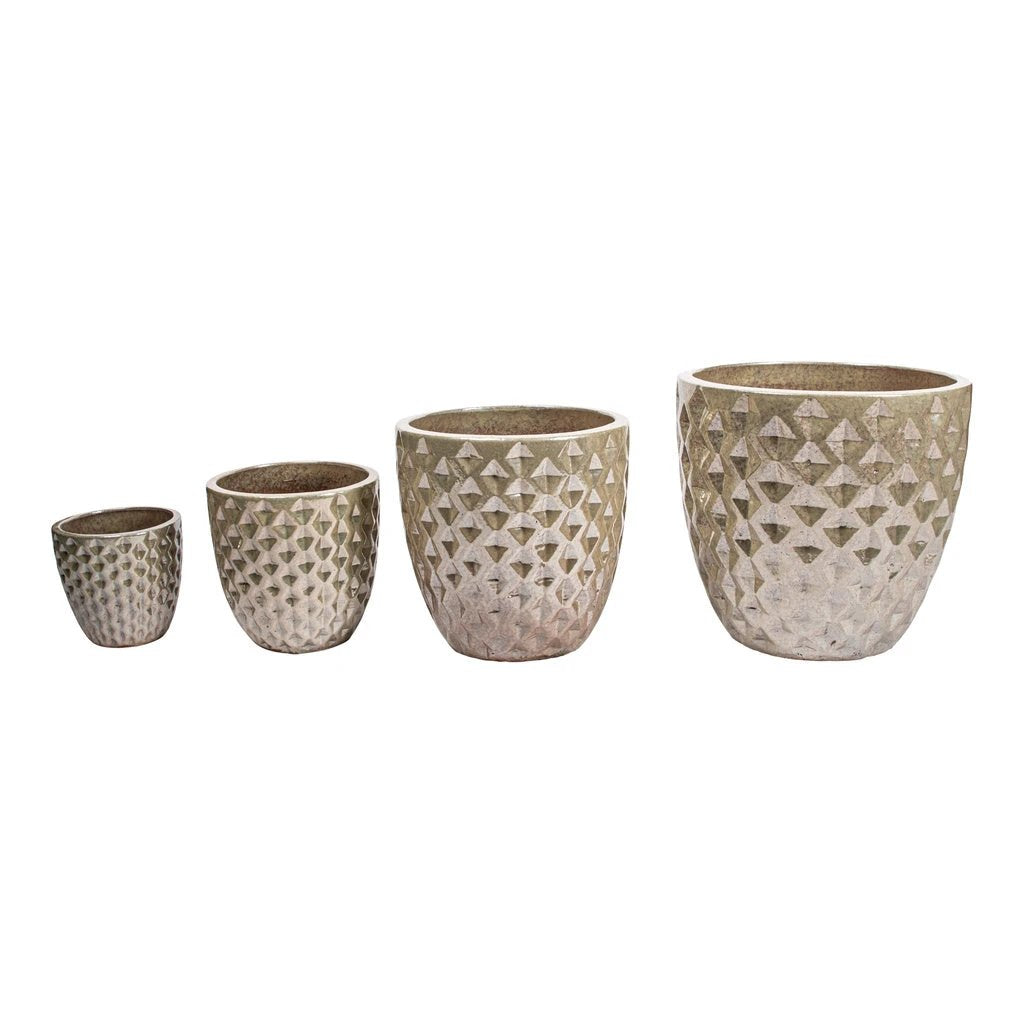 Mindy Pearl keramische bombay pot rond SV4 by PTMD