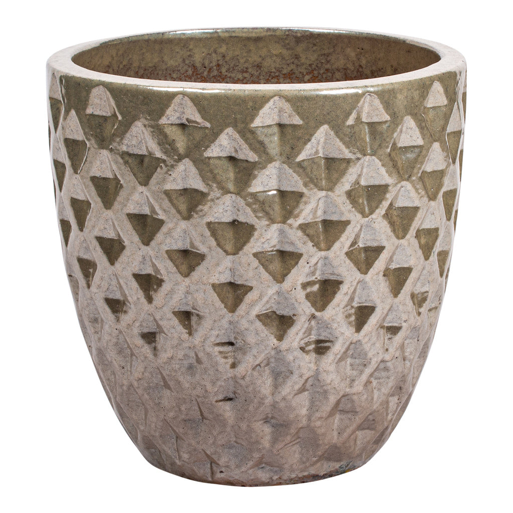 Mindy Pearl keramische bombay pot rond SV4 - depauwwonen