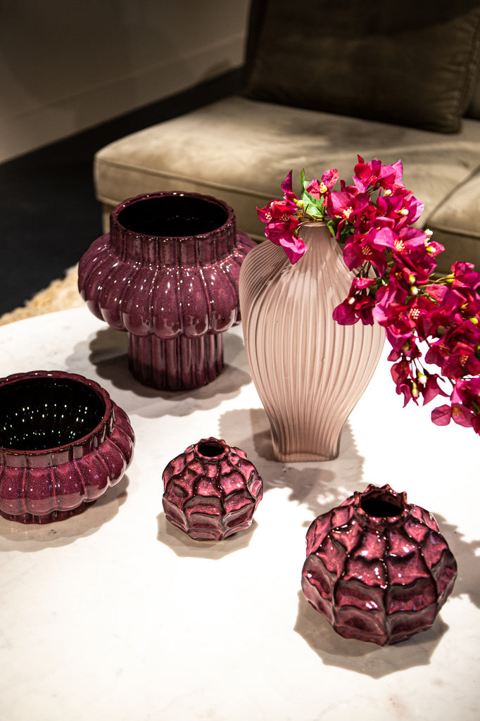 Halde Vaas Licht Paars Hoog - depauwwonen