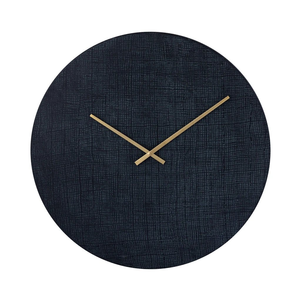 Wandklok Emmett Black L by PTMD