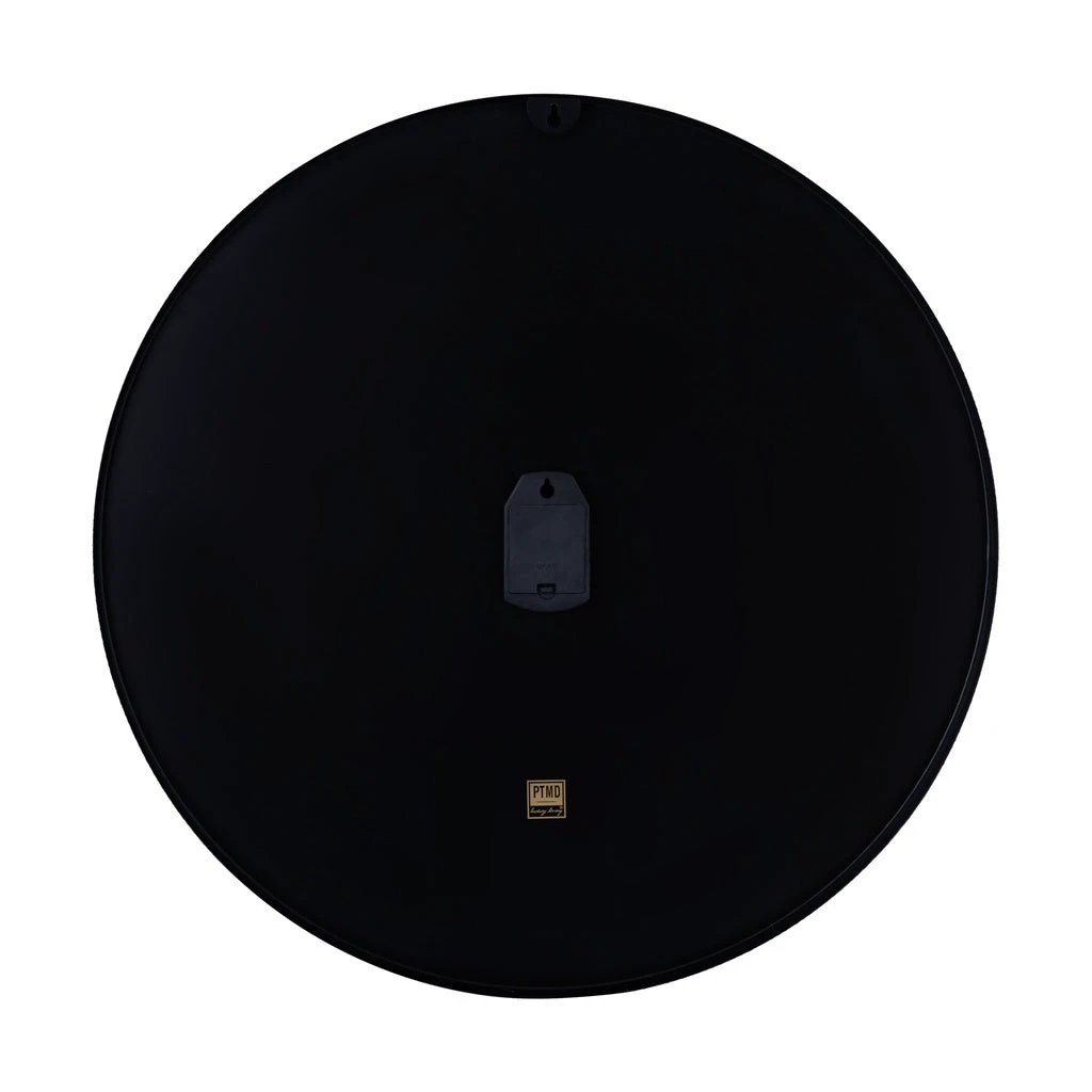 Wandklok Emmett Black L by PTMD