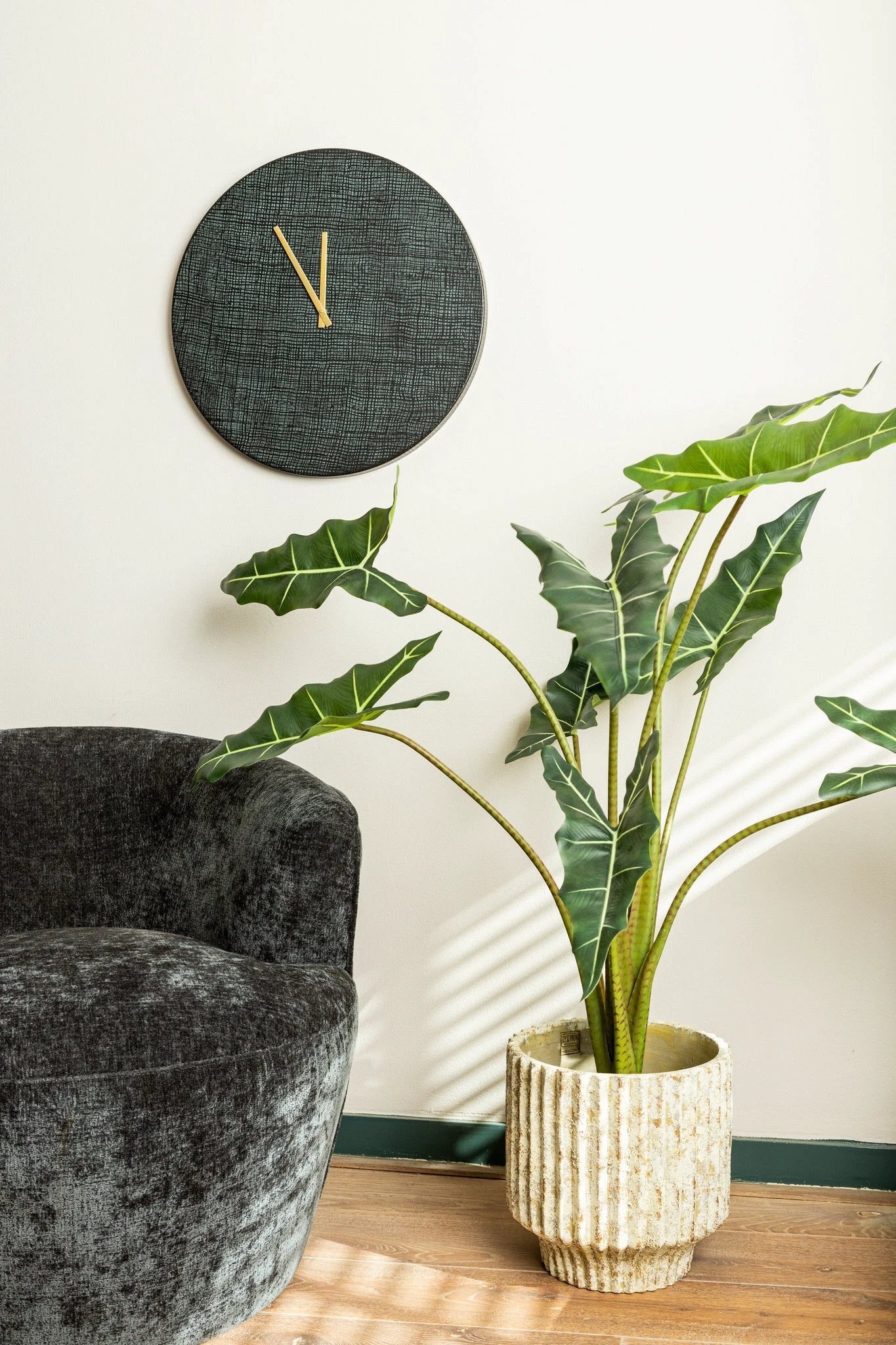 Wandklok Emmett Black S by PTMD