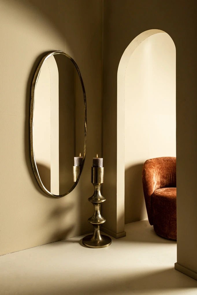 Limera Brass ovale spiegel M by PTMD