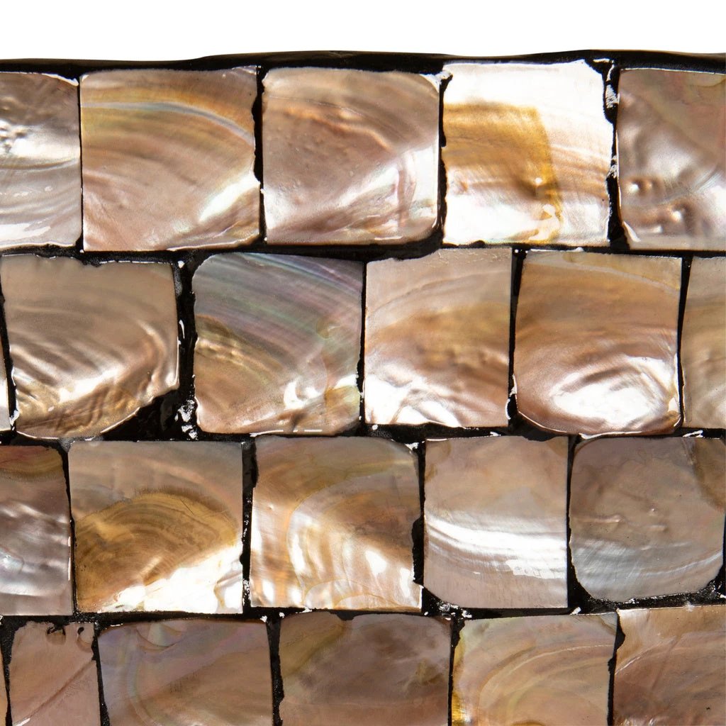 Daven Bronzen poly shell pot ovaal hoog S by PTMD