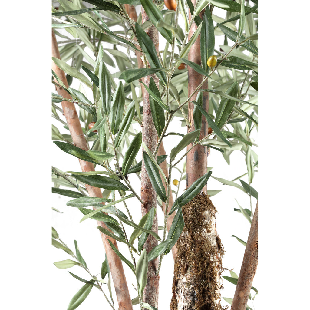Kunst olijfboom in plastic pot - depauwwonen