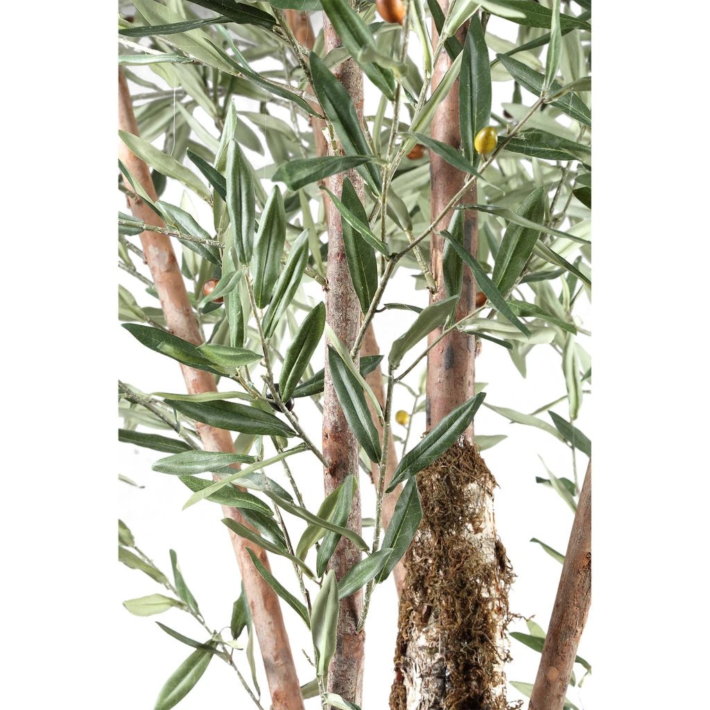 Kunst olijfboom in plastic pot by PTMD