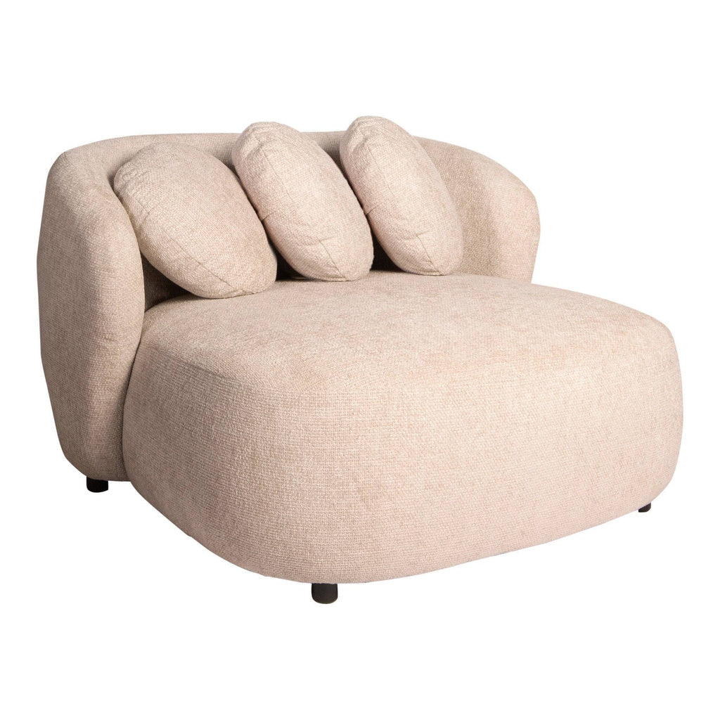 Aphrodite Cream loveseat legacy 15 dove fabric - depauwwonen