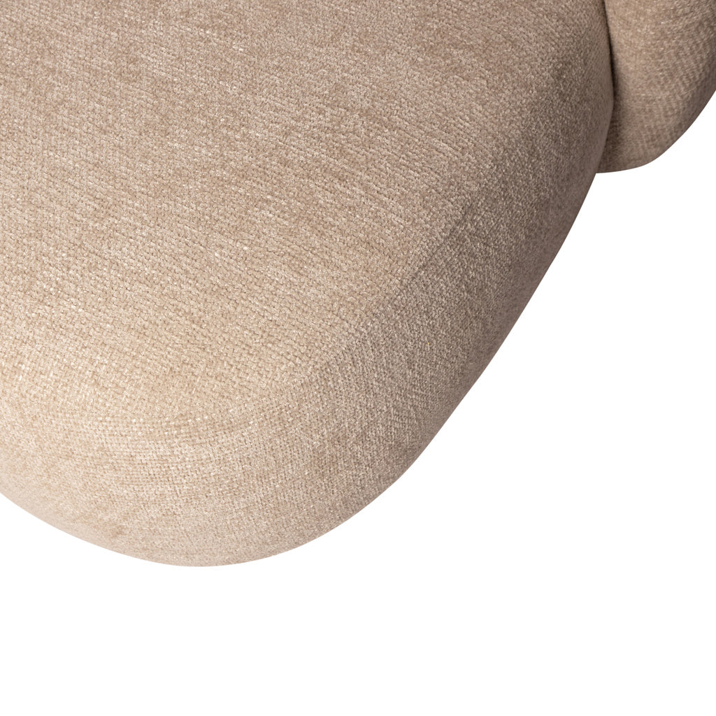 Aphrodite Cream loveseat legacy 15 dove fabric - depauwwonen