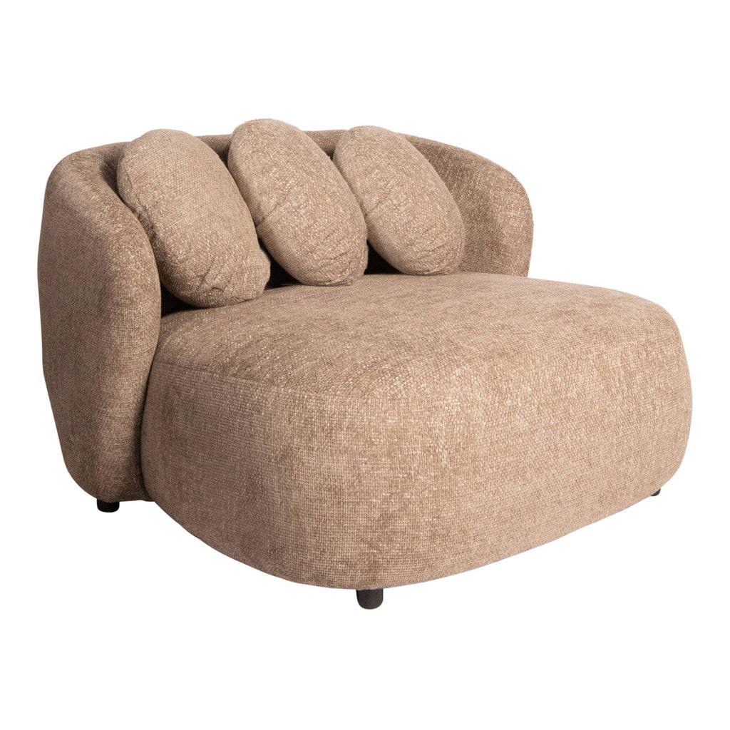 Aphrodite Taupe loveseat legacy 3 mink fabric - depauwwonen