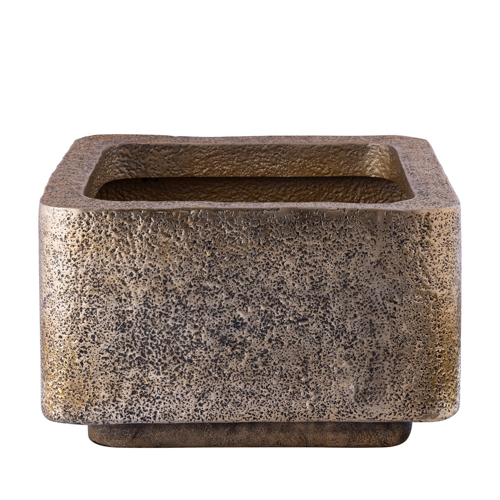 Indira Pot Goud laag set van 2 - depauwwonen