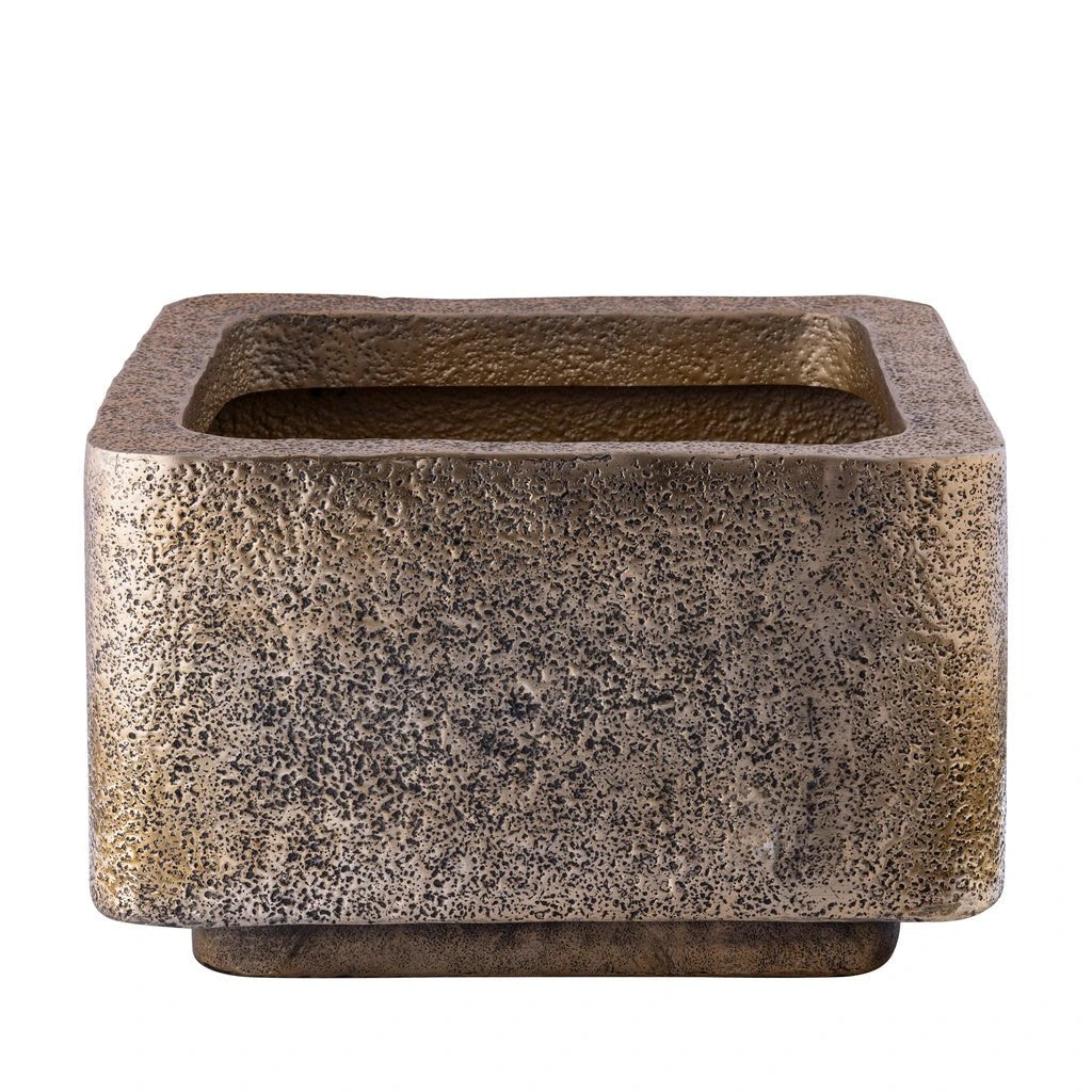 Indira Pot Goud laag set van 2 by PTMD