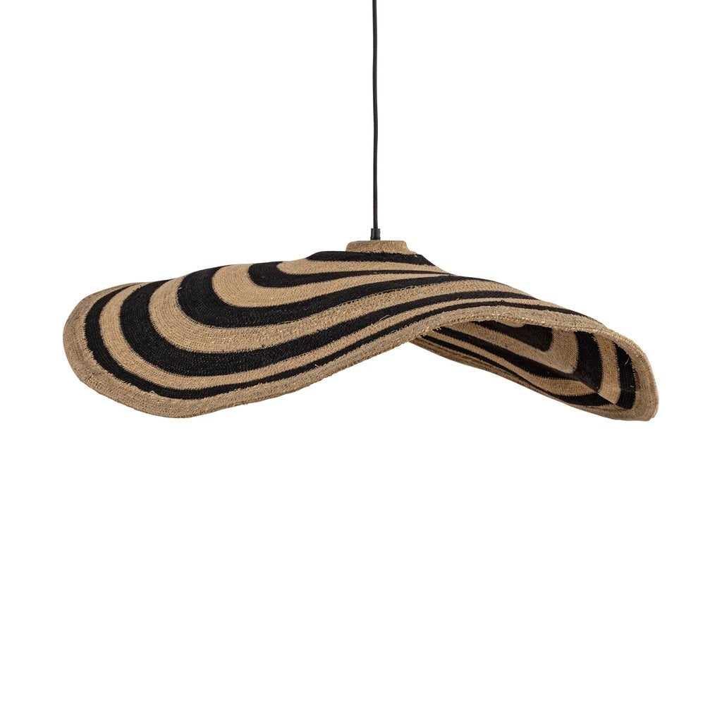 Loulou Natuurlijke zeegras golvende hanglamp L by PTMD