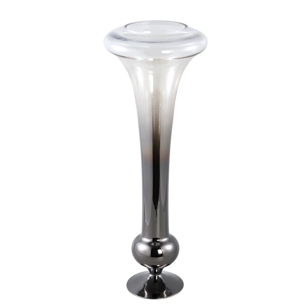 Keighla Vaas Zwart/Wit L by PTMD