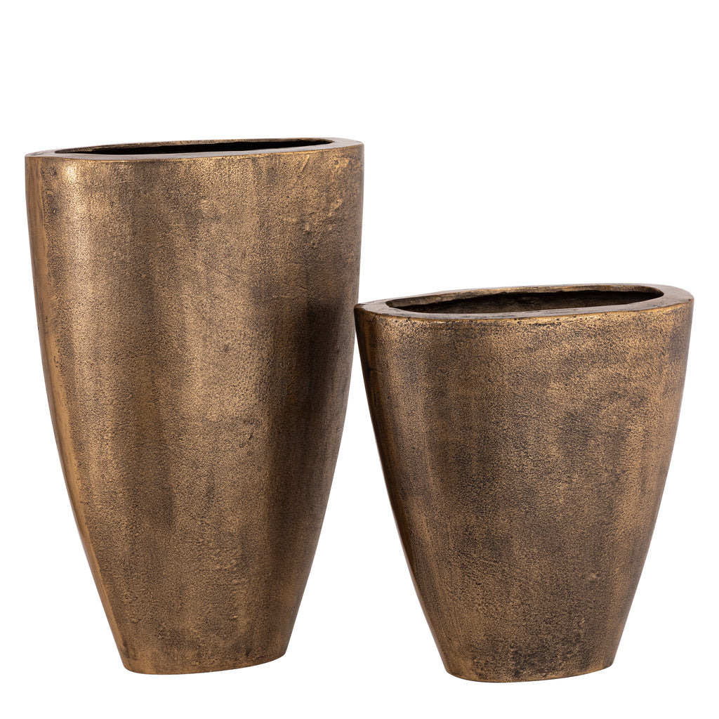 Qasem Pot Brass hoog - depauwwonen