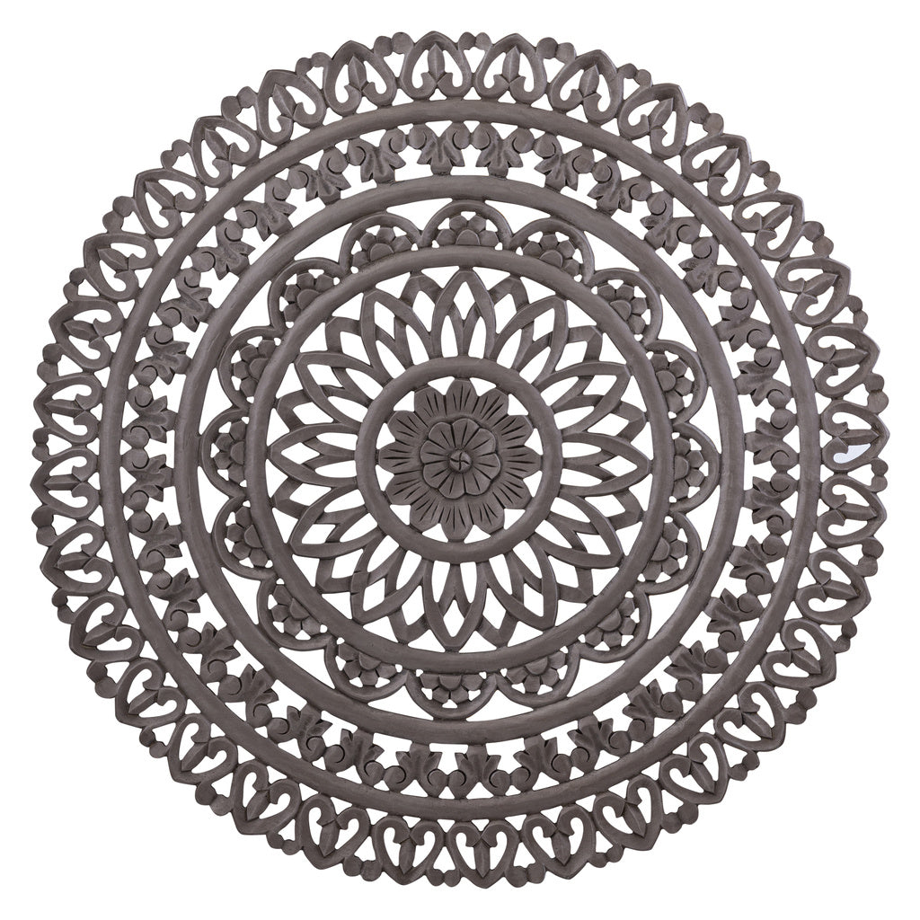 Farris Brown ronde MDF wandpaneel gesneden L - depauwwonen