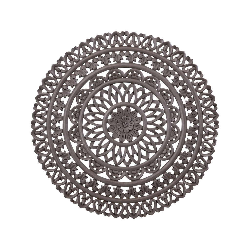 Farris Brown ronde MDF wandpaneel gesneden S - depauwwonen