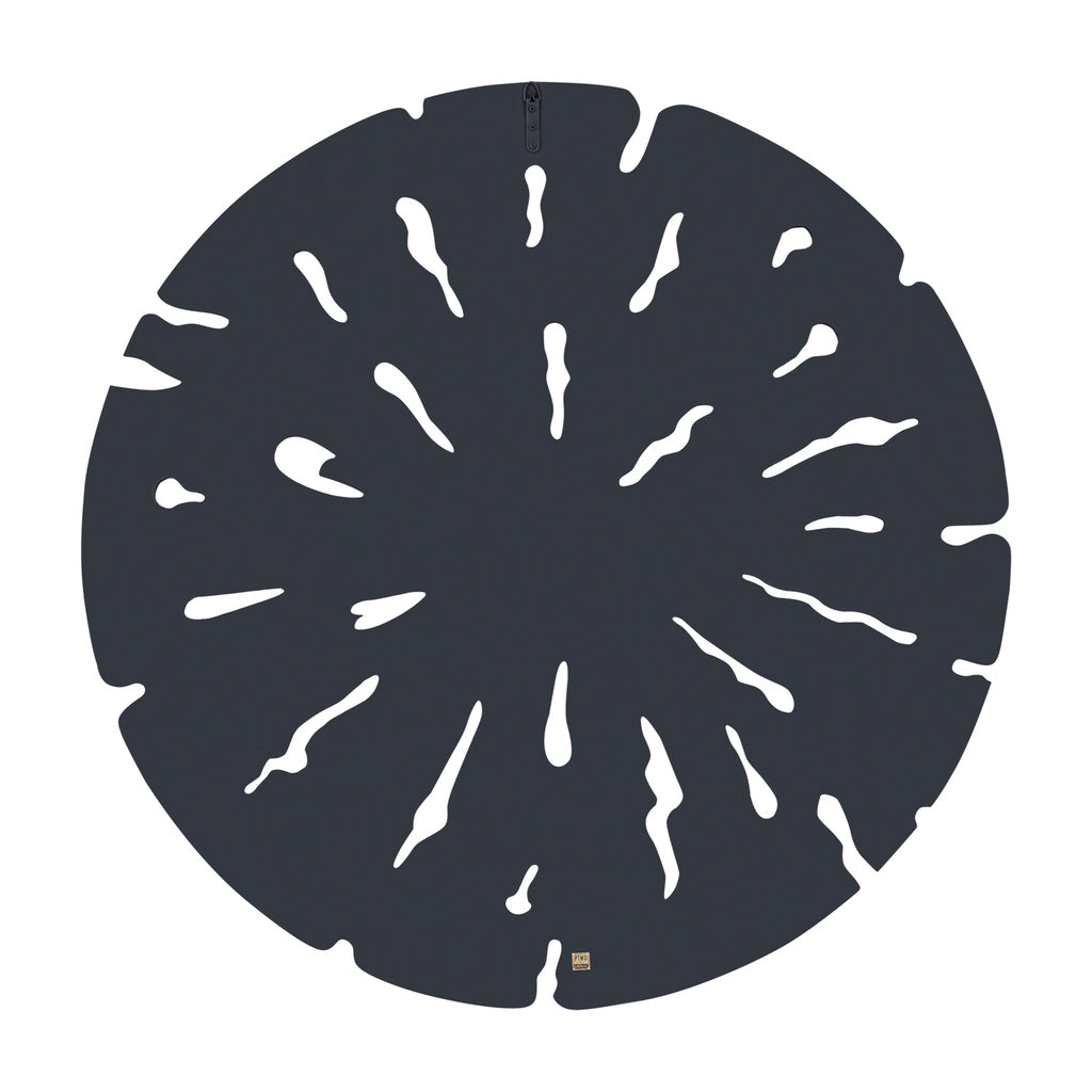 Bonte Bruine MDF wandpaneel gegolfd uitgesneden rond L - depauwwonen