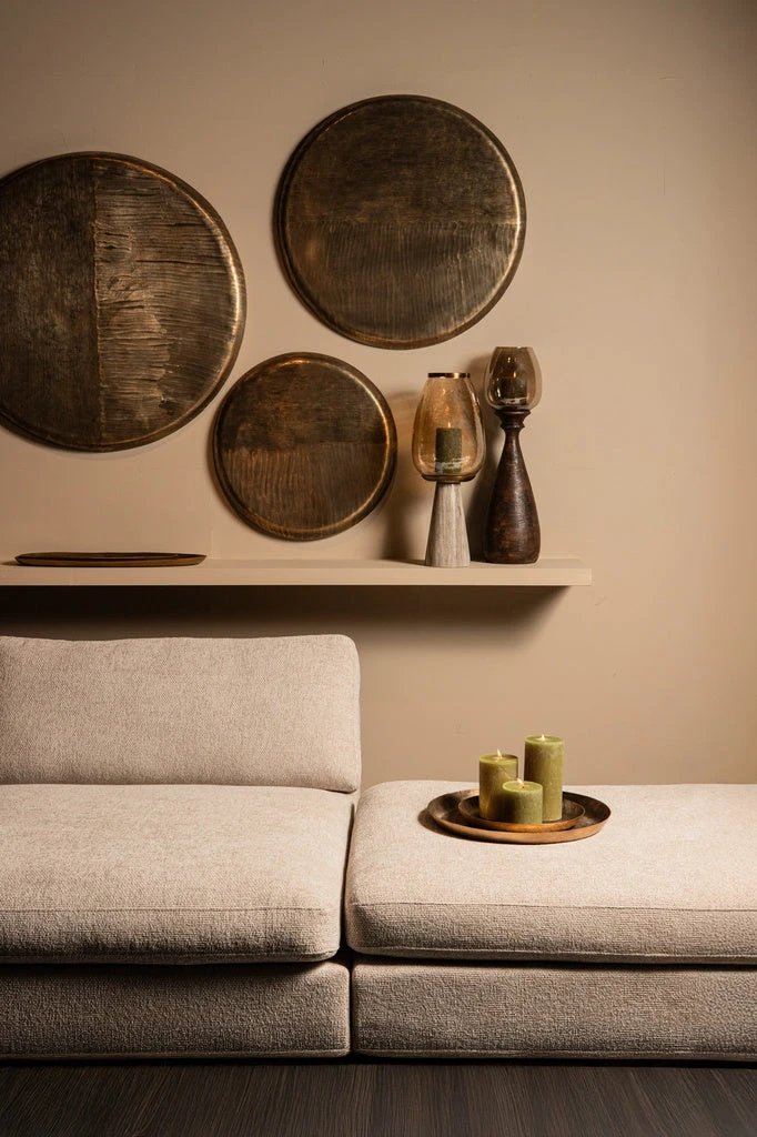 Jowad Antique Gold aluminium wandpaneel L by PTMD