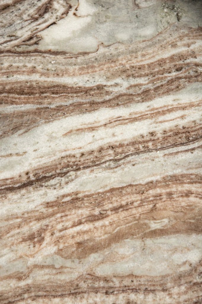 Diro Beige Marmeren 3-bal salontafel rond by PTMD