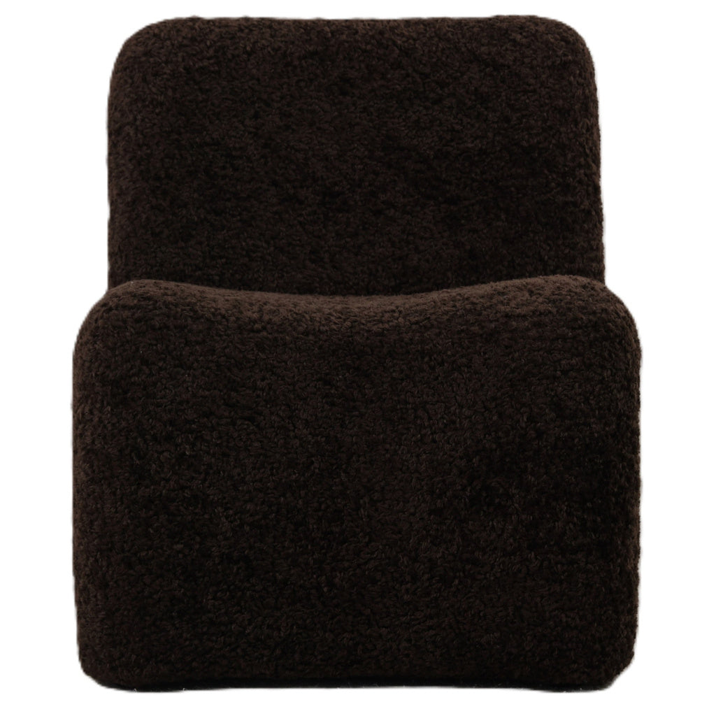 Oslo fauteuil teddy koffie - depauwwonen