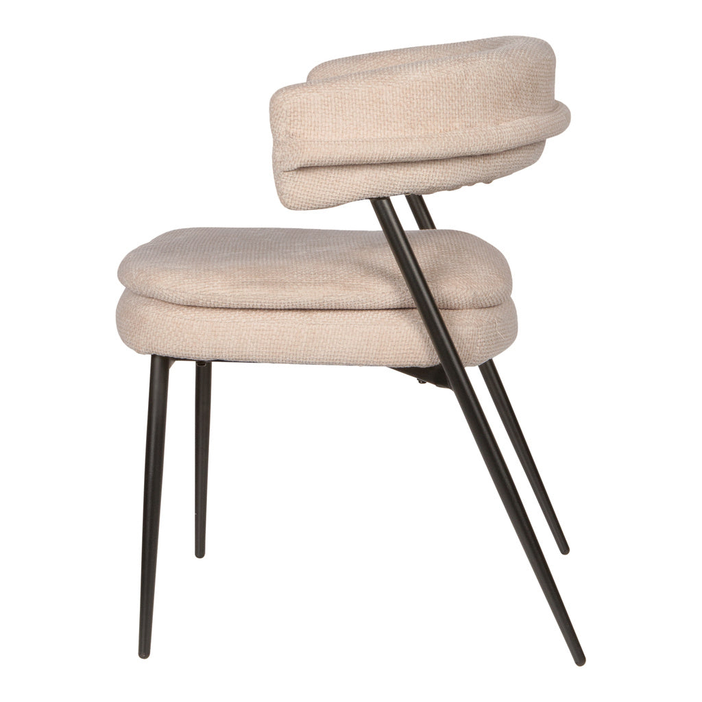 Eetkamerstoel Helsinki Cream (set van 2) - depauwwonen