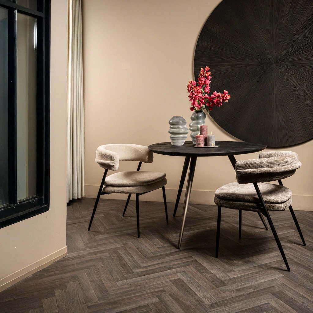 Eetkamerstoel Helsinki Cream (set van 2) by PTMD