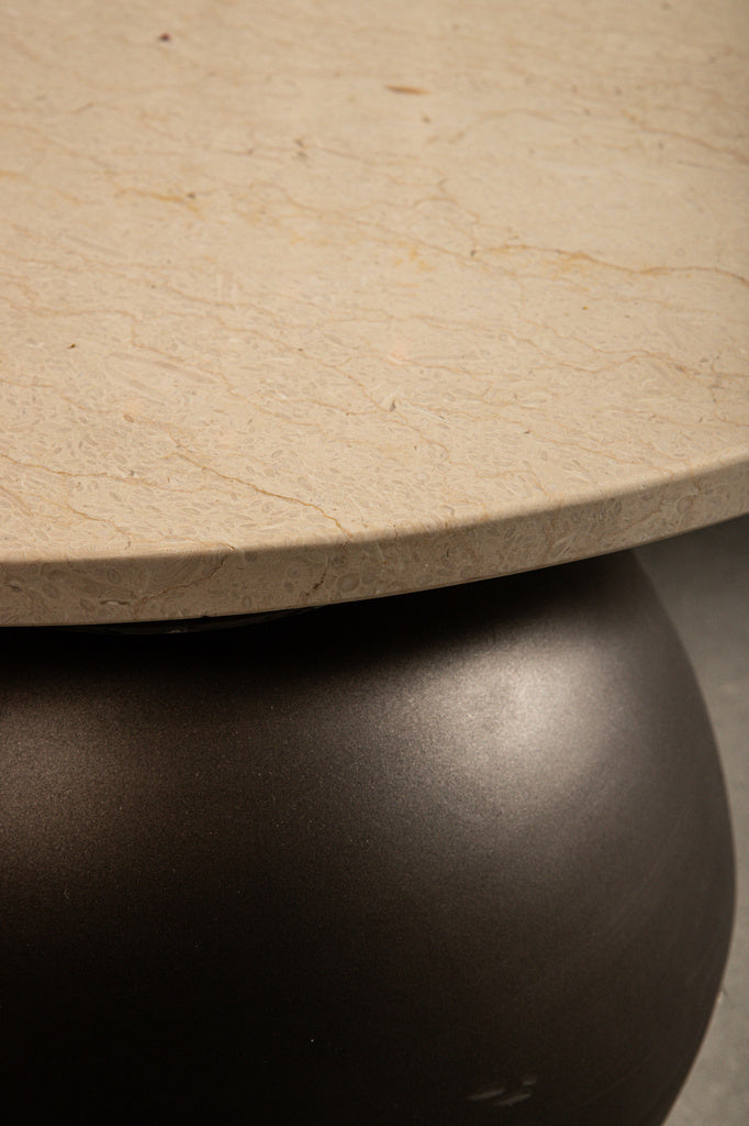 Skippy salontafel beige marmer - depauwwonen