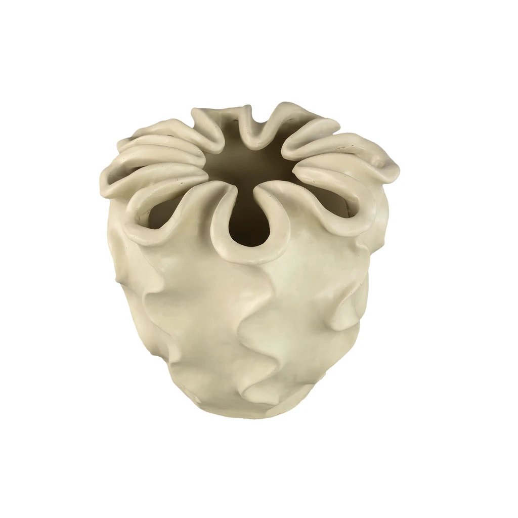 Rudie Pot/Vaas Cream L by PTMD