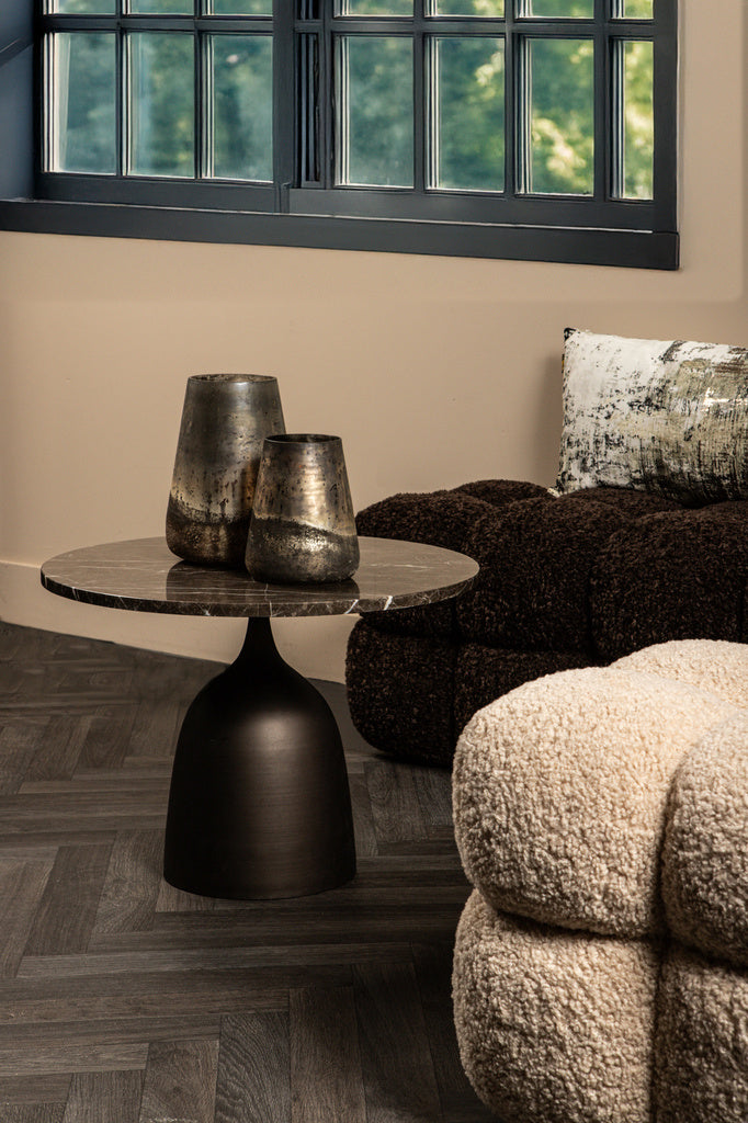 Bijzettafel Patras Bruin Marmer - depauwwonen