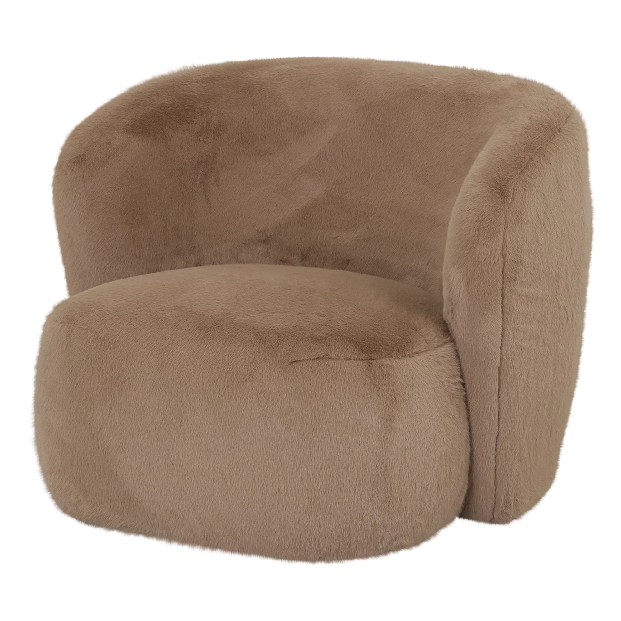 Aphrodite Mocca Fauteuil Bont by PTMD