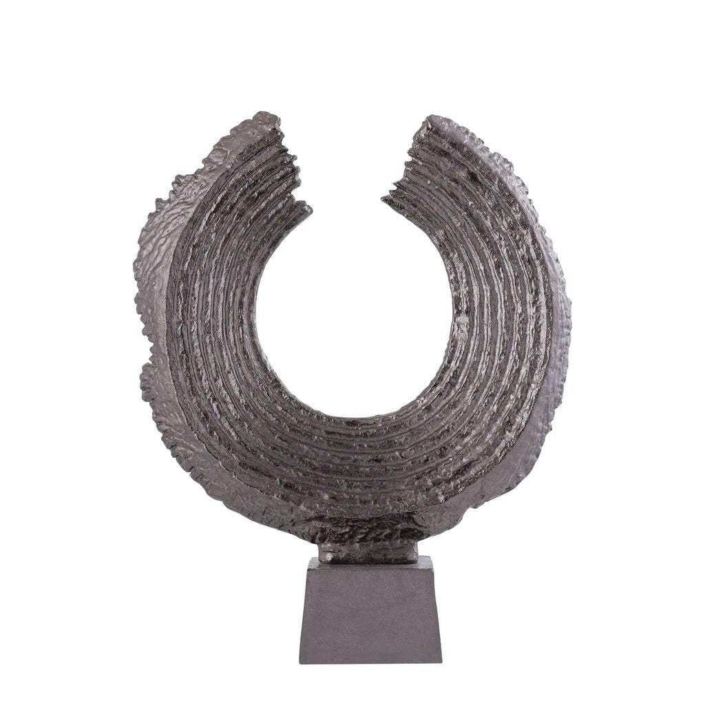 Apolline Bronzen Ronde Gegoten Aluminium Standbeeld L by PTMD