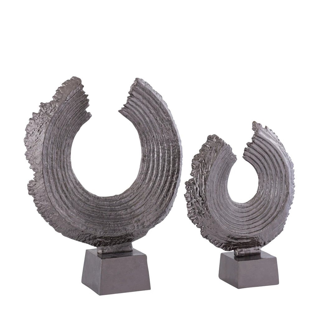 Apolline Bronzen Ronde Gegoten Aluminium Standbeeld L by PTMD