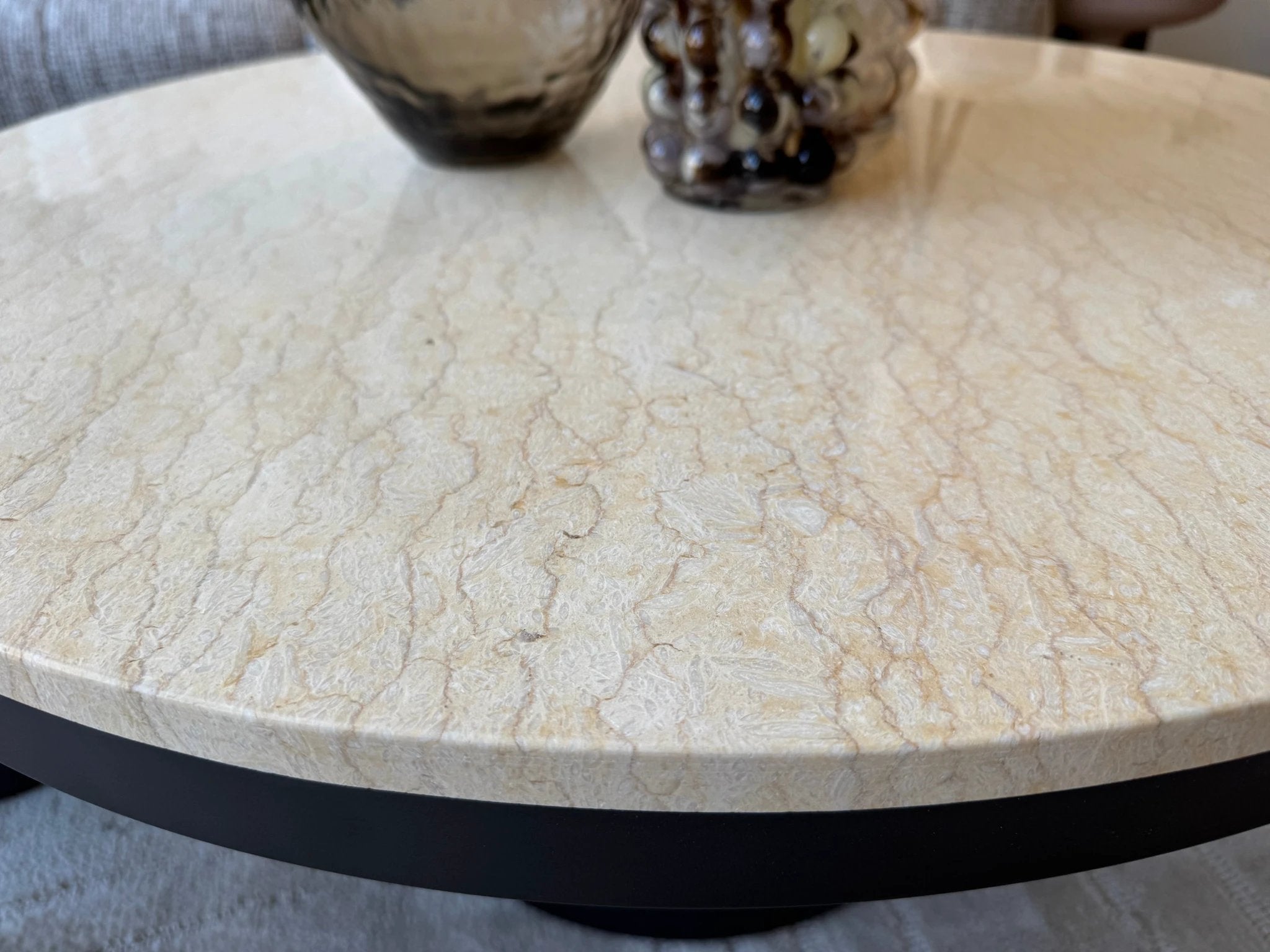 Bregt Salontafel Hoog Beige Marmer by PTMD