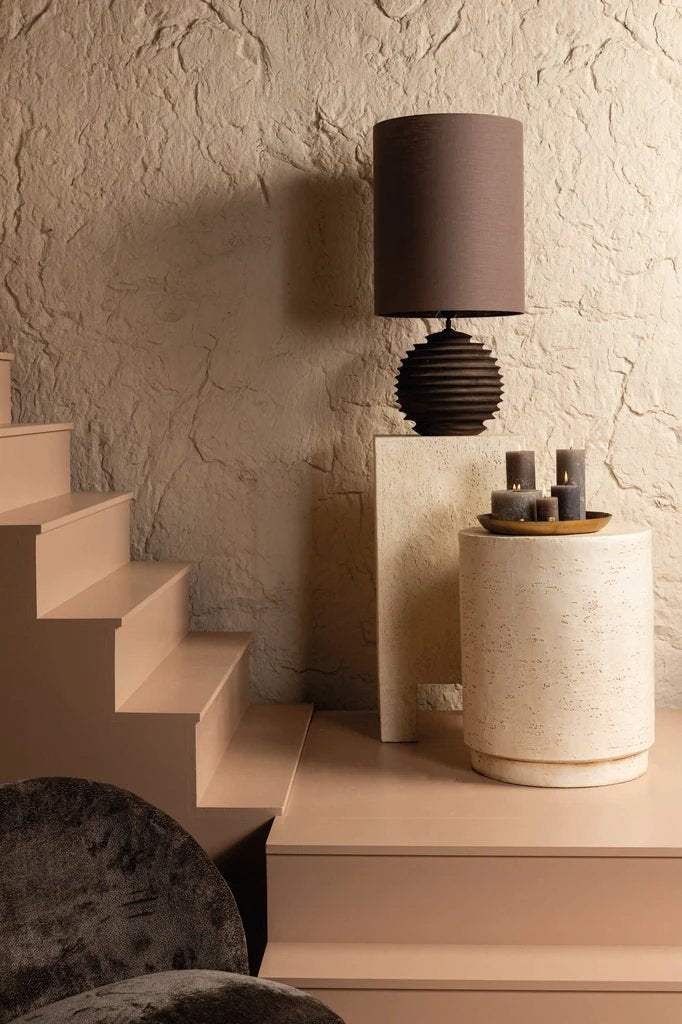 Chandar Cream MgO Rechthoekige Bijzettafel by PTMD