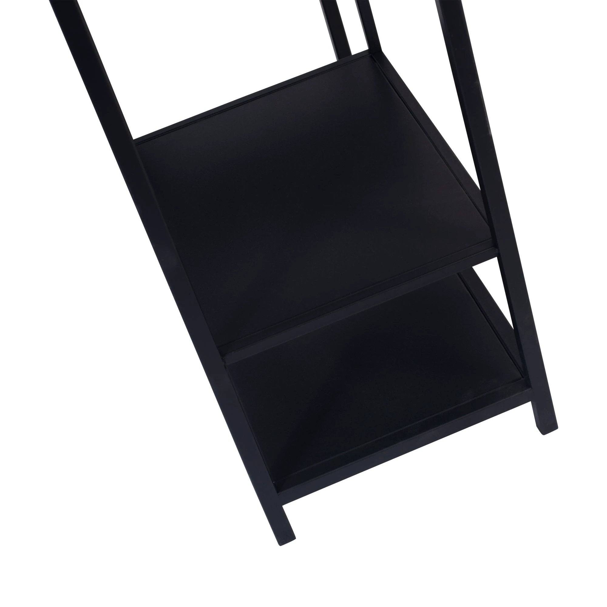 Duana Zwart IJzeren Open Kast Hoog by PTMD