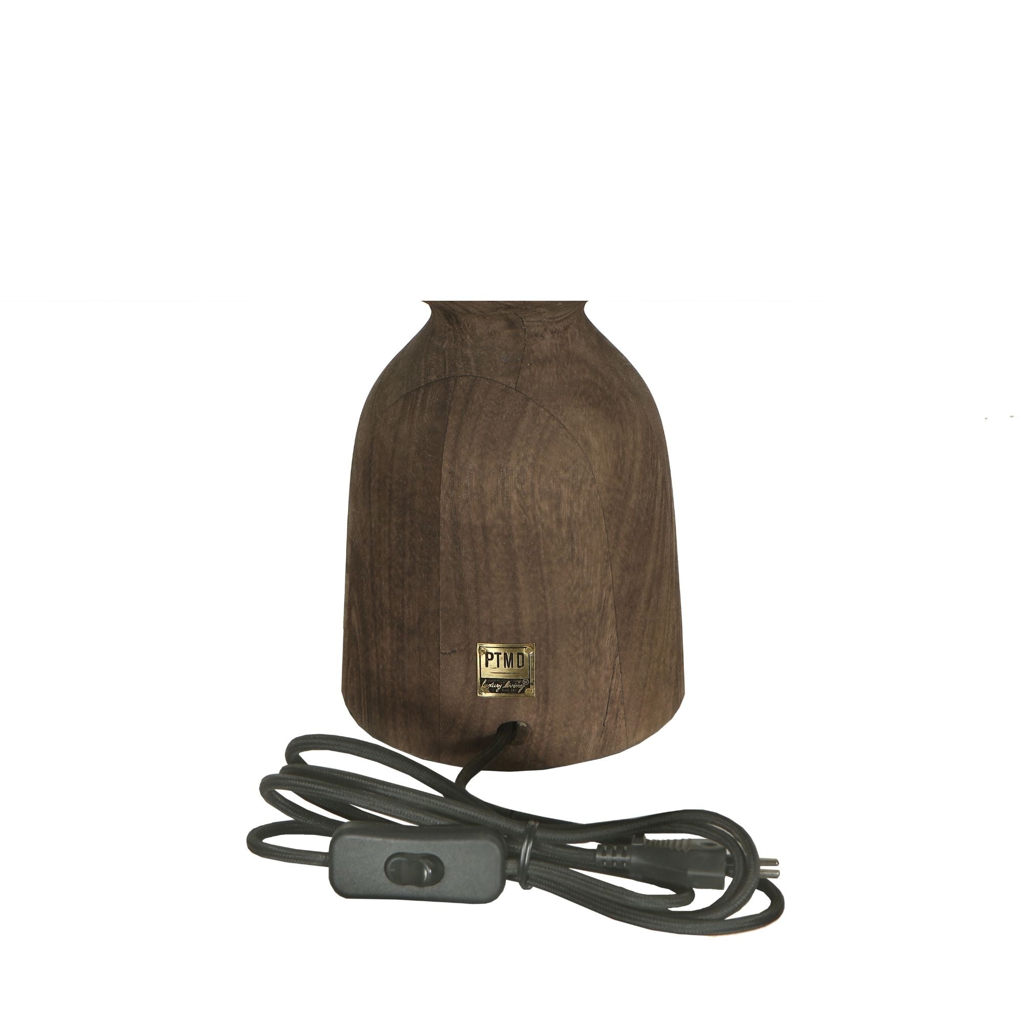 Elaine Brown Mango Houten Ronde Tafellampvoet - depauwwonen